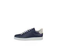 Ecco Sneaker Street Lite – Premium-Leder und Wildleder, marineblau, Herren Größe 41