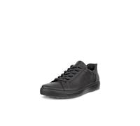 ECCO Sneaker Soft 7 Easy Slip Lace (Premium-Leder) schwarz Herren, Größe Euro (US) 42
