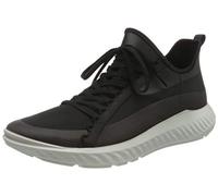 Ecco Herrenschuhe Sportliche Schnürer BLACK/BLACK BLACK/BLACK - Gr. - 43