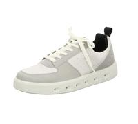 ECCO Herren Street 720 Leder Concrete White Trainer 45 EU