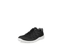 Trekkingschuh ECCO "TERRACRUISE LT M TEX", Herren, Gr. 44, schwarz, Lederimitat, Textil, Schuhe Trekkingschuh, Freizeitsneaker, Halbschuh, Outdoorschuh mit Profilsohle (67063837-44)