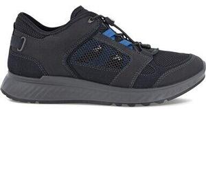 ECCO Herren Walkingschuhe EXOSTRIDE M LOW VENT BLACK/OLYMPIAN BLUE - Gr. - 43