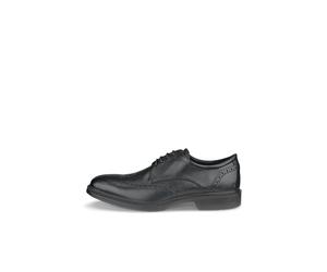 ECCO Herrenschuhe Elegante Schnürer BLACK BLACK - Gr. - 43