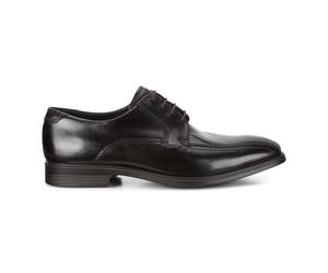 Ecco Herrenschuhe Elegante Schnürer BLACK BLACK - Gr. - 49