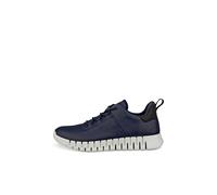 ECCO Sneaker Gruuv Lea (aus Nubukleder) marineblau Herren, Größe Euro (US) 44