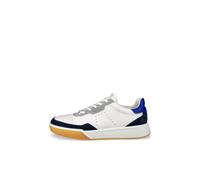 Ecco Sneaker Street Court Lea Herren Premium Leder Marine/Weiß/Virtual Größe 42