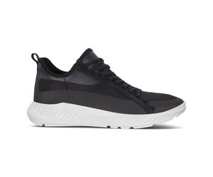 Ecco Herrenschuhe Sportliche Schnürer BLACK/BLACK BLACK - Gr. - 40