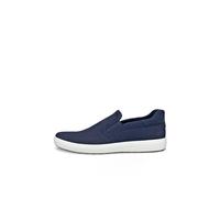 ECCO Sneaker Soft 7 Easy Slip (Premium-Leder) navyblau Herren, Größe Euro (US) 43
