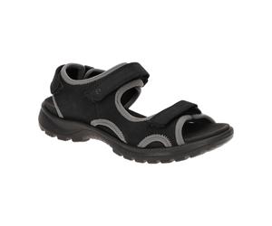 Ecco Hike Damen Sandale schwarz 221203 für Damen, schwarz, Größe 37 EU