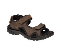Ecco Sandale Hike 3 Strap Leder Braun Herren Größe 44