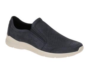 Ecco Irving Herren Slipper, blau, 45 EU