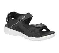 ECCO Jungen Biom Raft Flat Sandal, Schwarz, 29 EU
