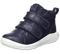 Lauflernschuh ECCO "SP.1 LITE", Jungen, Gr. 20, blau (dunkelblau), Leder, Textil, Schuhe Lauflernschuh, Klettschuh, High Top Sneaker mit wasserdichter GORE-TEX Membrane (60588725-20)