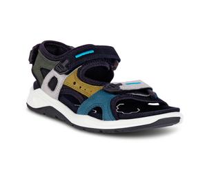 Ecco Kids' Ecco X-trinsic Flat Sandal Multicolor Fir Green 27