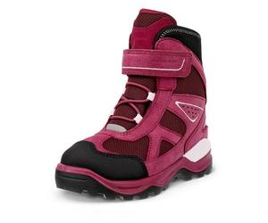 Ecco - Kid's Snow Mountain 1S Lace - Winterschuhe, Gr. 38, rot (Black/RedPlum/DarkRuby)