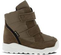 ecco - Leder-Stiefel URBAN MINI HIGH-CUT gefüttert in tarmac/tarmac Gr.30