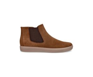 Ecco Leder-Boots "Classic" in Hellbraun - Größe 40 | Damen Stiefel