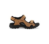 Ecco Leder-Sandalen in Hellbraun - Größe 39 | Damen Sandalen