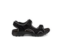 Ecco Leder-Sandalen "Onroads" in Schwarz - Größe 41 | Damen Sandalen