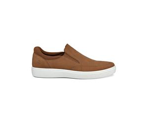 Ecco Leder-Slipper "Classic" in Hellbraun - Größe 40 | Damen Schuhe Halbschuhe