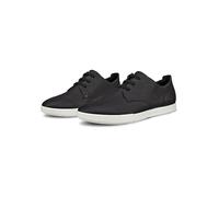 Ecco Schnürhalbschuh Leisure M Derby 538804 01001 ECCO-Leder Schwarz Herren Größe 44
