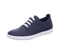 ECCO Sneaker Leisure Lace Up – weiches Premium-Leder – Navyblau Damen Größe 42