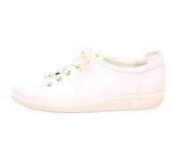 ECCO Damen Soft 2.0 Tie Tie Hohe Sneaker, Weiß, 40 EU