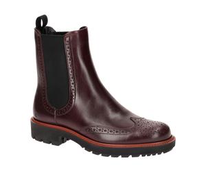 Ecco Metropole Oslo Chelsea Stiefelette rot Lyra Muster 232883 für Damen, rot, Größe 37 EU