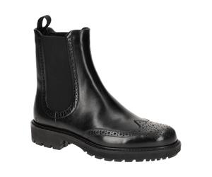 Ecco Metropole Oslo Chelsea Stiefelette schwarz Lyra Muster 232883 für Damen, schwarz, Größe 39 EU