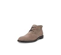 Ecco Metropole Prague Stiefelette taupe grau Business 538314 für Herren, beige, Größe 47 EU