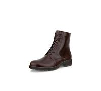 ECCO Schnürstiefelette METROPOLE VIENNA Damen Leder dunkelbraun Gr. 39 Dual-Fit-Innensohle
