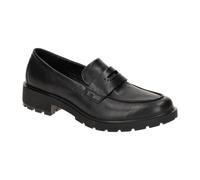 Ecco Metropole Vienna Schuhe schwarz Loafer 231333 für Damen, schwarz, Größe 39 EU
