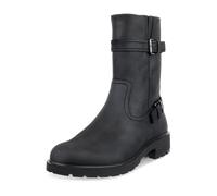 Ecco Metropole Vienna Stiefel schwarz Biker Boot 231383 für Damen, schwarz, Größe 39 EU