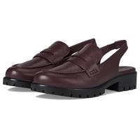 ECCO Modtray Damen Penny Loafer mit Sling Back, Feige, 37/37.5 EU