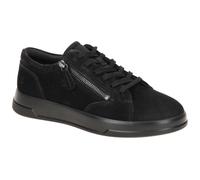 ECCO Sneaker Move Zip Lace (Premium-Leder) schwarz Damen, Größe Euro (US) 37