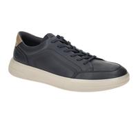 Sneaker ECCO "ECCO Move M", Herren, Gr. 41, blau (marine), Leder, sportlich, Schuhe, Halbschuh, Freizeitschuh, Schnürschuh mit softem Schaftrand (10831815-41) marine