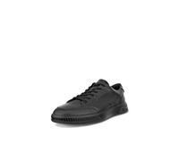 Sneaker ECCO "ECCO Move M", Herren, Gr. 41, schwarz, Leder, Schuhe Sneaker, Halbschuh, Freizeitschuh, Schnürschuh mit softem Schaftrand (29081862-41)