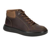 Ecco Herrenschuhe Move Ankle-Boot – Premium-Leder – Camelbraun Größe 44
