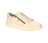 ECCO Sneaker Move Zip Lace (Premium-Leder) beige Damen, Größe Euro (US) 37