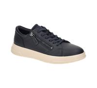 ECCO Sneaker Move Zip Lace (Premium-Leder) marineblau Damen, Größe Euro (US) 38