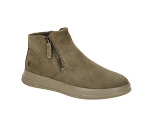 Ecco Move Stiefelette taupe grau Damen Zip 223823 für Damen, braun, Größe 41 EU