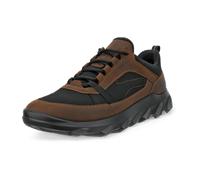 Outdoorschuh ECCO "ECCO MX", Herren, Gr. 47, braun (camelfarben, schwarz), Nubukleder, Textil, Schuhe Outdoorschuh, Schnürschuh, Halbschuh mit waterproof-Ausstattung (22928736-47) camelfarben, schwarz