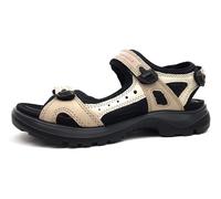 ECCO Women`s offroad Yucatan atmosphere/ice w./black/Nubuk 41 Beige Damen