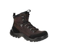 ECCO Wanderschuhe Offroad Mid (Nubukleder, wasserdicht) mochabraun/schwarz Herren, Größe Euro (US) 45