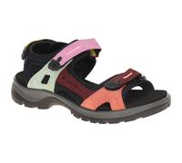 Ecco Offroad Damen Sandale schwarz bunt 069563 - Größe 37