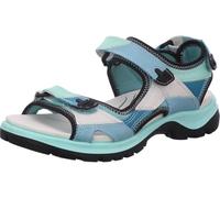 Ecco Offroad Damen Sandale grün blau Patchwork 822213 - Größe 39