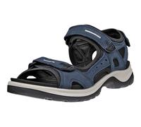 Ecco Damen-Sandale Offroad Yucatan Leder Blau/Marine Größe 42