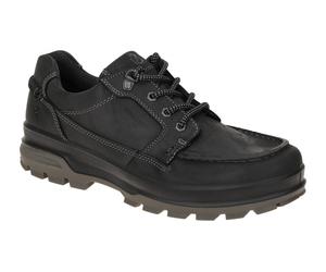 Ecco Rugged Track Schuhe schwarz Mokassin wasserdicht - Größe 47