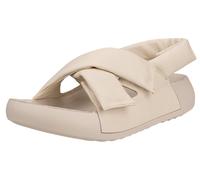 ECCO Sandale Cozmo Croos (Vollnarbenleder) beige Damen, Größe Euro (US) 39