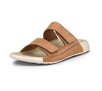 ECCO Sandale Cozmo Flat braun/beige Damen, Größe Euro (US) 41